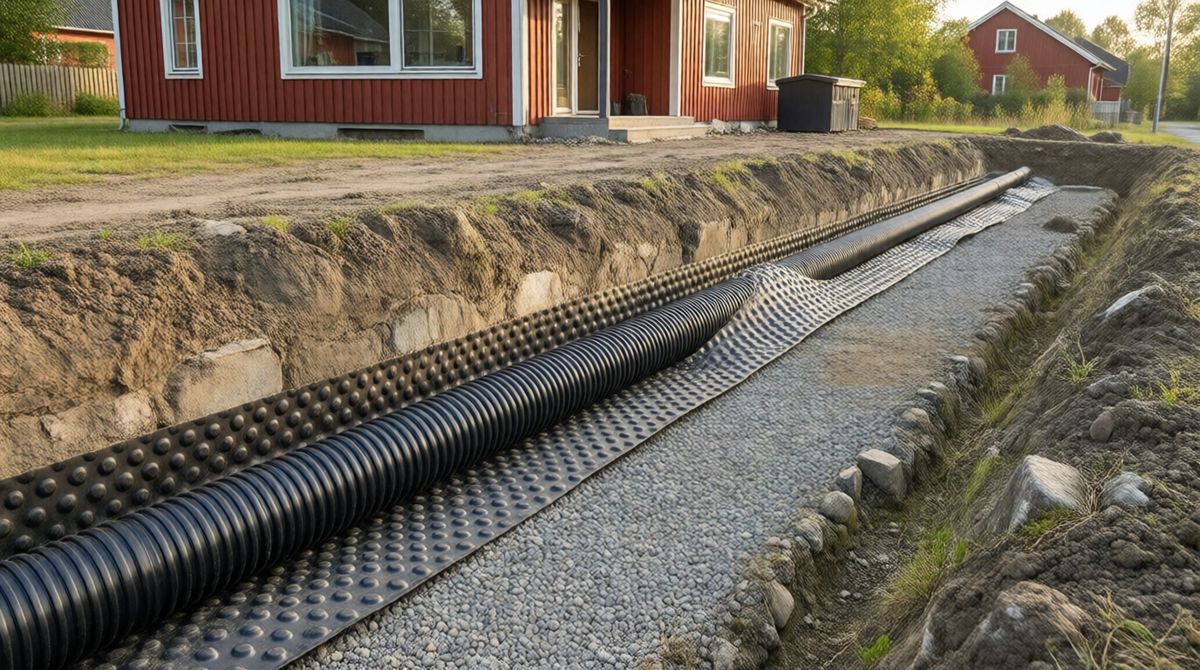 Dränering