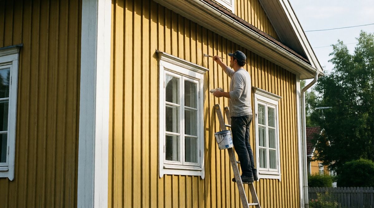 Fasadmålning
